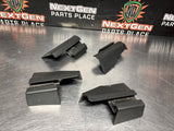 11-14 MUSTANG GT DRIVER/PASSENGER SEAT TRACK COVERS OEM #1176