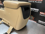 07-13 GMC SIERRA DENALI 2500HD CENTER CONSOLE ASSEMBLY TAN OEM #3943