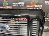 2009 FORD F250 F350 DIESEL HARLEY BLACK FRONT UPPER GRILLE OEM #W430