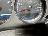 2011 GMC SIERRA 2500 DIESEL INSTRUMENT CLUSTER W BEZEL OEM #1047