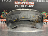 2003 CHEVY SILVERADO 3500 CLUSTER 15182150 OEM #743