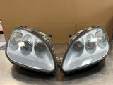 05-13 C6 CORVETTE LH RH HEADLIGHTS CARLISLE BLUE METALLIC OEM #VV220