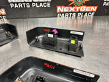 2008 FORD F250 LH & RH FRONT AND REAR DOOR WOODGRAIN WINDOW SWITCH SET OEM #1016