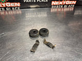 04-06 PONTIAC GTO RADIATOR RUBBER HOLD DOWN DONUTS WITH BRACKETS OEM #1522