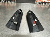2004 FORD F250 LH RH DRIVER PASSENGER DOOR PANEL MIRROR TRIM COVERS OEM #944