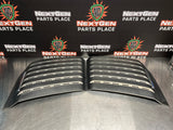 2013 CHEVY SILVERADO 2500HD DURAMAX 6.6 RH/LH HOOD MOLDING VENT GRILLES OEM #737