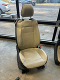 2015 FORD MUSTANG GT LEATHER SEATS  FRONT AND REAR SET  (BEIGE AND BLACK) OEM #401