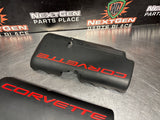 99-04 C5 CORVETTE 5.7L LS1 SINGLE FEED ENGINE COVERS 12561502 12561503 #1301