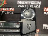2009 FORD F350 HARLEY RADIO BEZEL CLIMATE CONTROL GLOSS BLK TRIM OEM #941