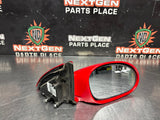 2004 PONTIAC GTO RH PASSENGER SIDE MIRROR TORRID RED OEM #1438