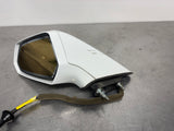 2010 CAMARO SS LH DRIVER SIDE MIRROR WHITE OEM #1441