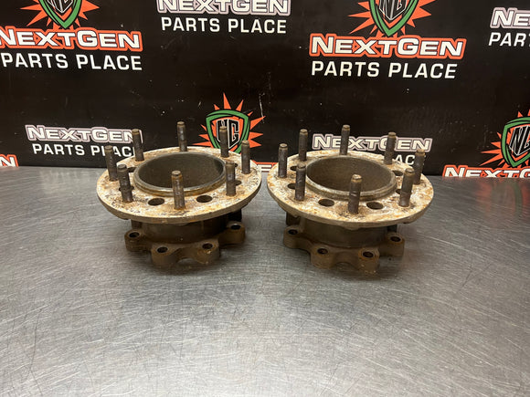 05-16 FORD F350 SUPERDUTY FRONT BRAKE HUB ROTOR SPACER ADAPTERS 8 LUG OEM #3932