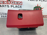 05 - 13 C6 CORVETTE GLOVE BOX RED OEM #3456