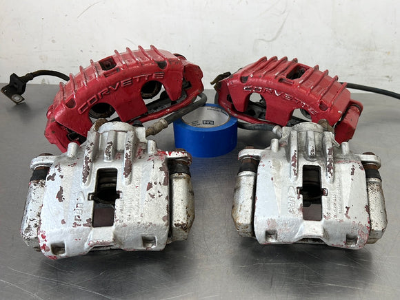97-04 C5 CORVETTE BRAKE CALIPERS FRONT AND REAR USED OEM #174