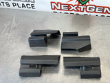 2012 FORD MUSTANG GT SEAT RAIL COVER TRIM SET OEM #261