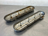 GM GEN III LS VALVE COVER SET USED 12570696 12570697 ls1 ls2 5.3 4.8 6.0 #3392