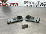 09 FORD MUSTANG GT500 RADIATOR MOUNT BRACKETS (SET OF 2) OEM 4R33-8B359-AG #241