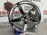 14-19 C7 CORVETTE SPEEDLINE REAR CHROME 5 SPOKE WHEEL 19x10 20986438 OEM #3447