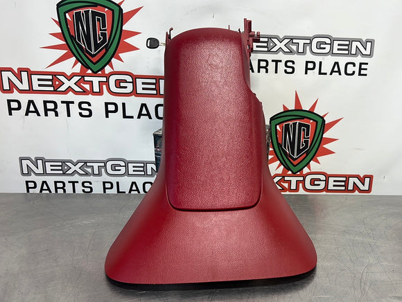 05 - 13 C6 CORVETTE CENTER CONSOLE ARM REST RED OEM #3458