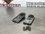 09 FORD MUSTANG GT500 RADIATOR MOUNT BRACKETS (SET OF 2) OEM 4R33-8B359-AG #241