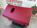 05 - 13 C6 CORVETTE GLOVE BOX RED OEM #3456