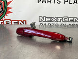 2013 FORD MUSTANG GT RH EXTERIOR DOOR HANDLE RED OEM #242