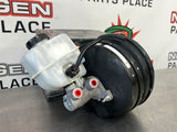 2014 FORD MUSTANG GT PREMIUM BRAKE BOOSTER WITH BRAKE MASTER OEM #222