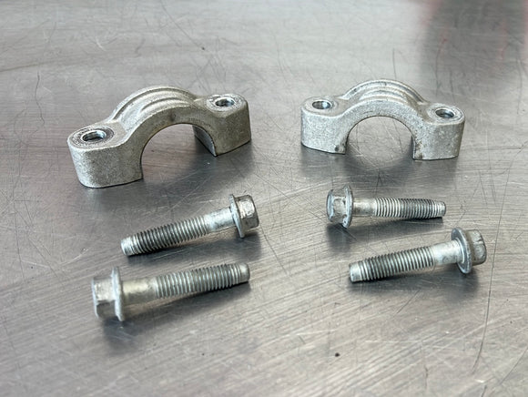 14-19 C7 CORVETTE REAR SWAY BAR BRACKETS AND BOLTS OEM