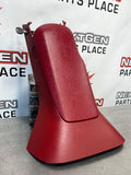 05 - 13 C6 CORVETTE CENTER CONSOLE ARM REST RED OEM #3458