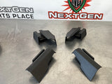 2012 FORD MUSTANG GT SEAT RAIL COVER TRIM SET OEM #261