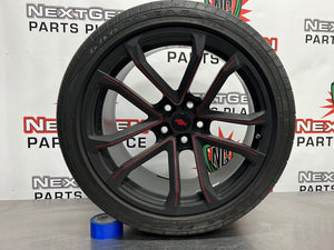 15 CAMARO 1LE/ZL1 REAR WHEEL 20x11 w/ GOODYEAR EAGLE F1 TIRE (305/35/zr20) #3450