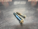 2012 FORD MUSTANG GT ELECTRIC STEERING RACK BOLTS OEM #1694