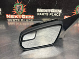 2012 FORD MUSTANG GT LH DRIVER SIDE VIEW MIRROR BLCK OEM #1694