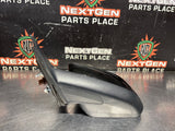 2012 FORD MUSTANG GT LH DRIVER SIDE VIEW MIRROR BLCK OEM #1694