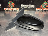2012 FORD MUSTANG GT LH DRIVER SIDE VIEW MIRROR BLCK OEM #1694