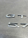 04-06 PONTIAC GTO LICENSE PLATE TRUNK FILLER PANEL GTO 5.7 BADGE EMBLEMS #164