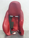 05-13 C6 CORVETTE RH PASSENGER SIDE BASE UPPER SEAT COVER RED OEM #54