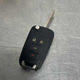 2010-2016 CAMARO 4 BUTTON FOLDING KEY FOB OEM 13500222 #3295