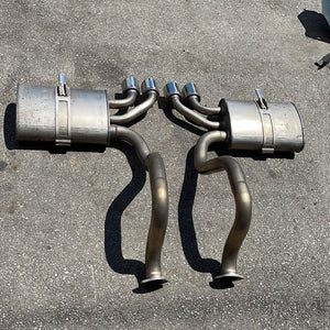 97-04 C5 CORVETTE Z06 TITANIUM AXLE BACK EXHAUST OEM