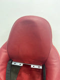 05-13 C6 CORVETTE RH PASSENGER SIDE BASE UPPER SEAT COVER RED OEM #54