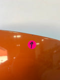 06-13 C6 CORVETTE Z06 FIXED ROOF HARD TOP PANEL OEM ATOMIC ORANGE METALLIC #3281