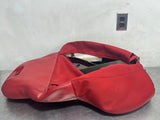 05-13 C6 CORVETTE RH PASSENGER SIDE BASE UPPER SEAT COVER RED OEM #54