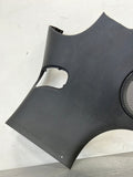 2008 C6 CORVETTE DRIVER LH REAR QUARTER PANEL SPEAKER COVER TRIM BLACK OEM #159