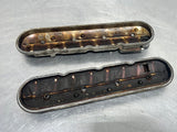 GM OEM GEN IV LS VALVE COVER SET USED 12611021 12611059 #C126