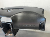 2006 C6 CORVETTE BLACK DASH BOARD WITH HUD CUTOUT OEM #183