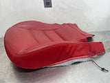 05-13 C6 CORVETTE RH PASSENGER LOWER SEAT CUSHION W/ HEATED PAD & RED COVER #54