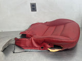 05-13 C6 CORVETTE RH PASSENGER LOWER SEAT CUSHION W/ HEATED PAD & RED COVER #54