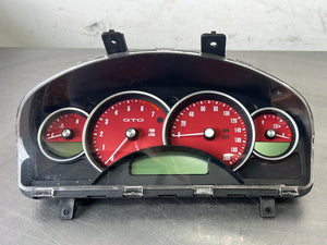 04-06 PONTIAC GTO USED OEM CLUSTER ASSEMBLY AUTO. 171,423 miles 92174647 #3254