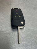 2010-2016 CAMARO 4 BUTTON FOLDING KEY FOB OEM 13500222 #3295